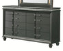 Crown Mark Furniture Adira 8 Drawer Dresser in Silver image