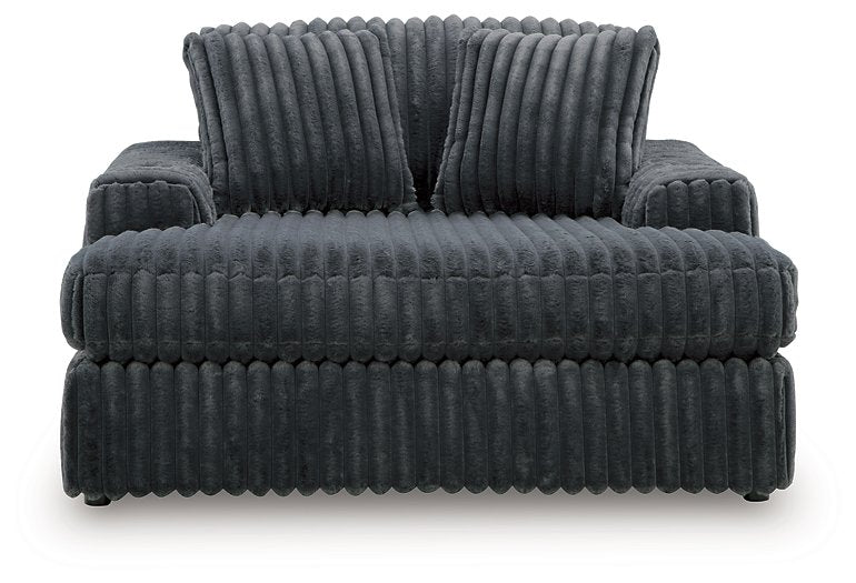 Midnight-Madness Oversized Chaise