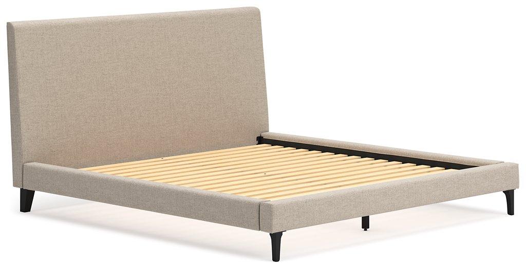 Cielden Upholstered Bed with Roll Slats