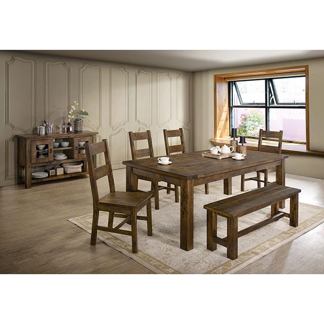 Kristen Rustic Oak Server