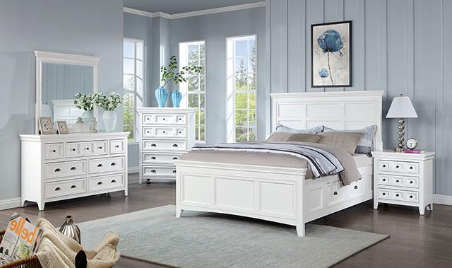 CASTILE Chest, White