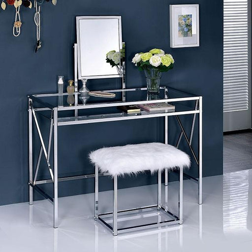 LISMORE Chrome Vanity w/ Stool image