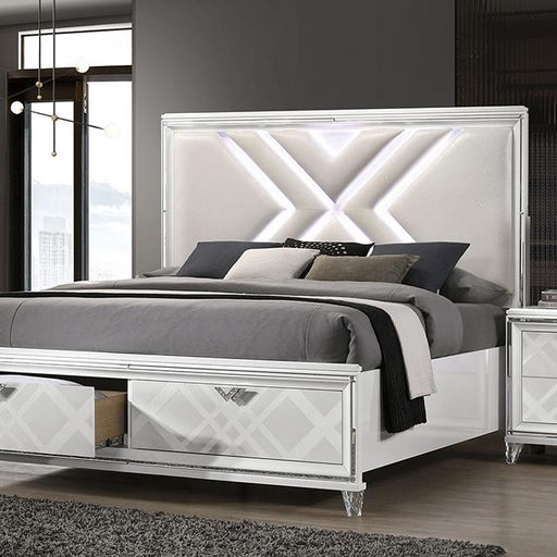 EMMELINE Cal.King Bed, White image