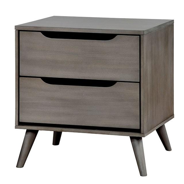 Lennart Gray Night Stand