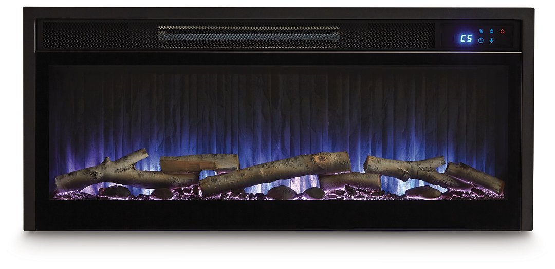 Cayboni 71" TV Stand with Electric Fireplace