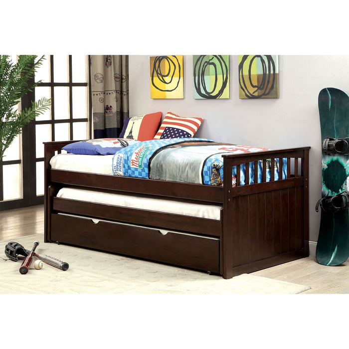 Gartel Espresso Nesting Daybed